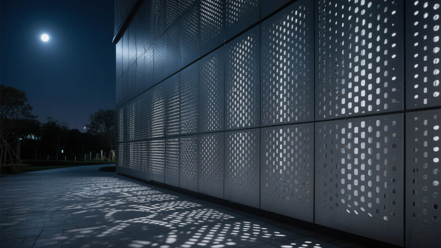 ​​Perforation Patterns: The Art of Custom Facade Fabrication