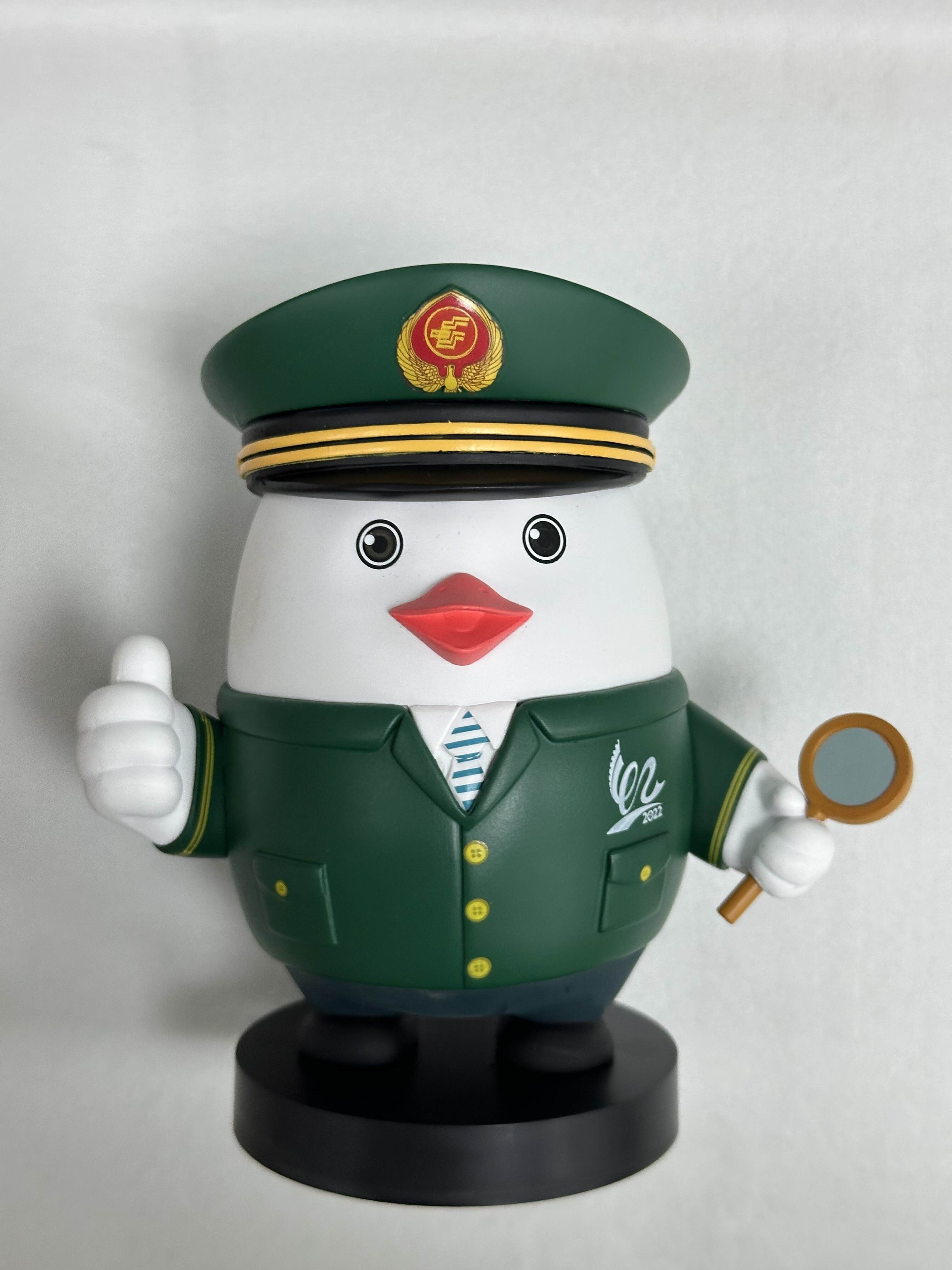 China Post Pigeon Figurine