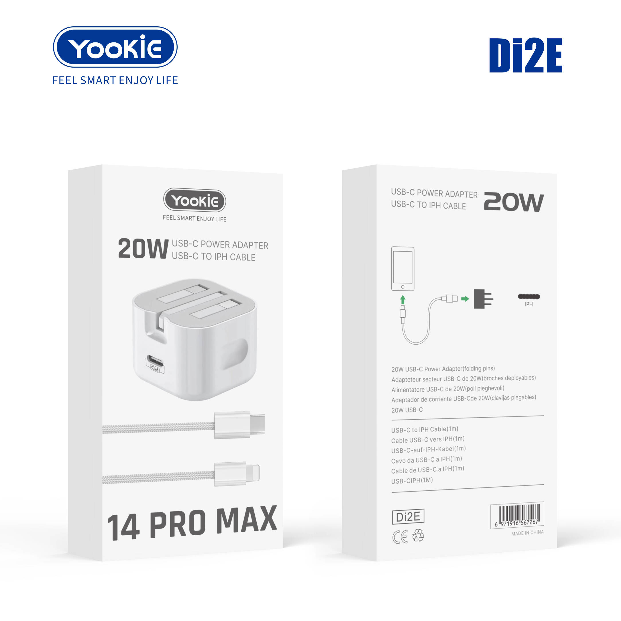 YOOKIE DI2E 20W FAST CHARGER