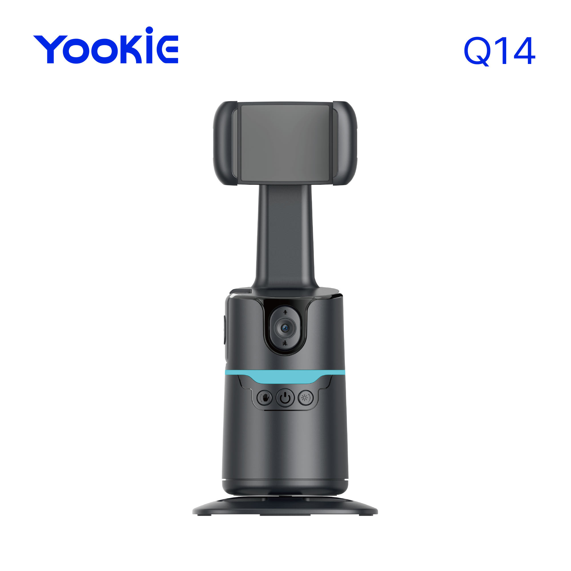 YooKiE Q14 AI Intelligent 360° Rotation Tracker