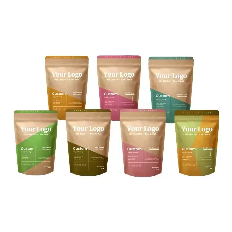 Kraft Paper Pouch Bags ODM Service – One-Stop Custom Packaging Solution
