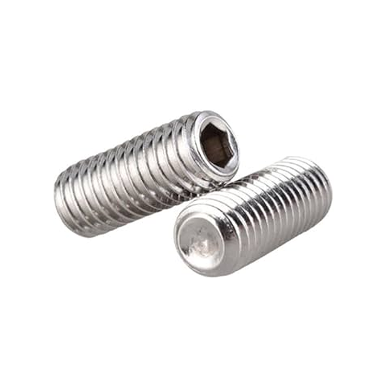 304 tornillos de máquina de extremo plano