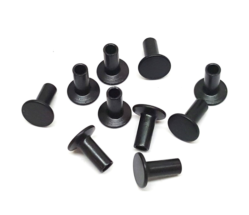 Hool Black Zinc Rivet