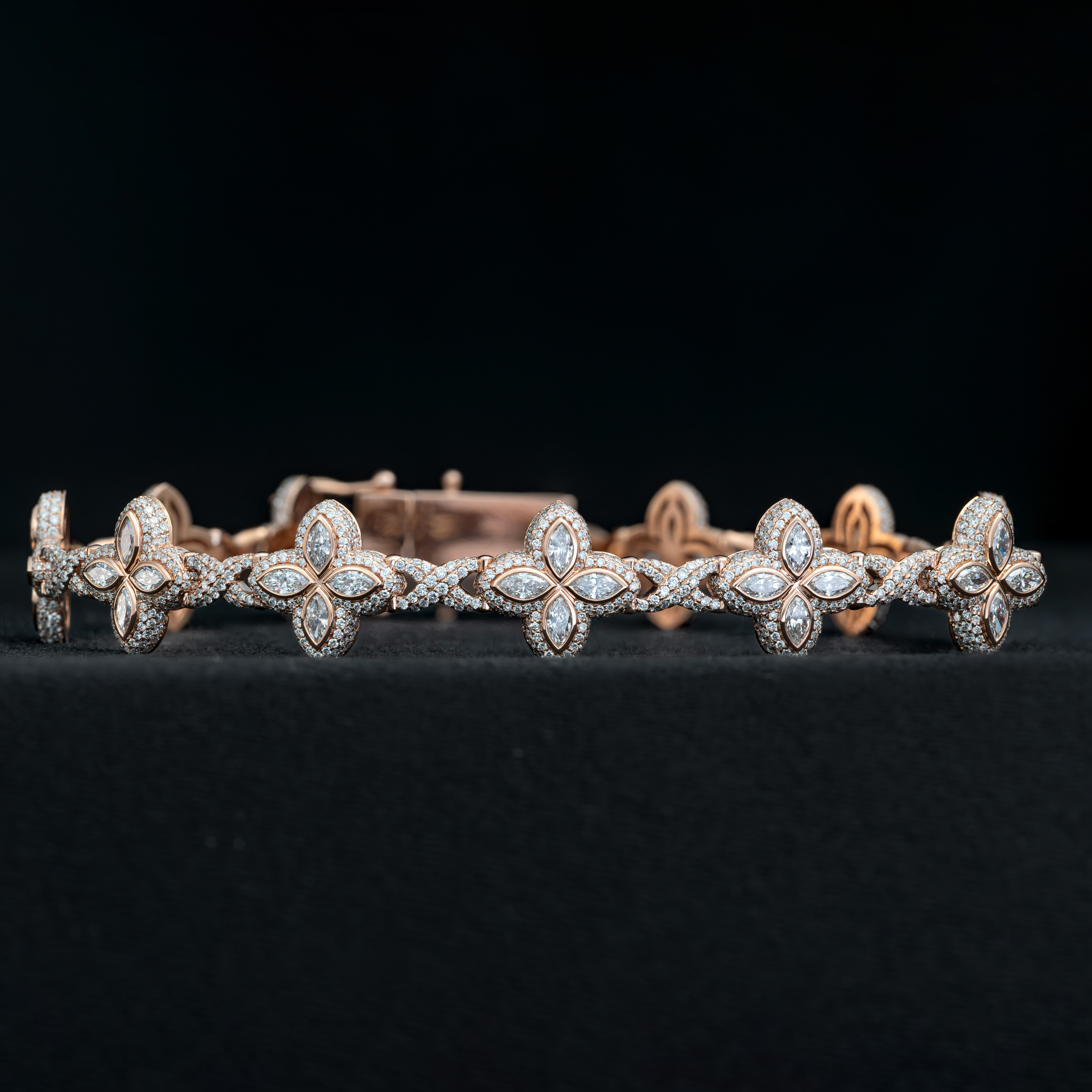 18k gold diamond bracelet