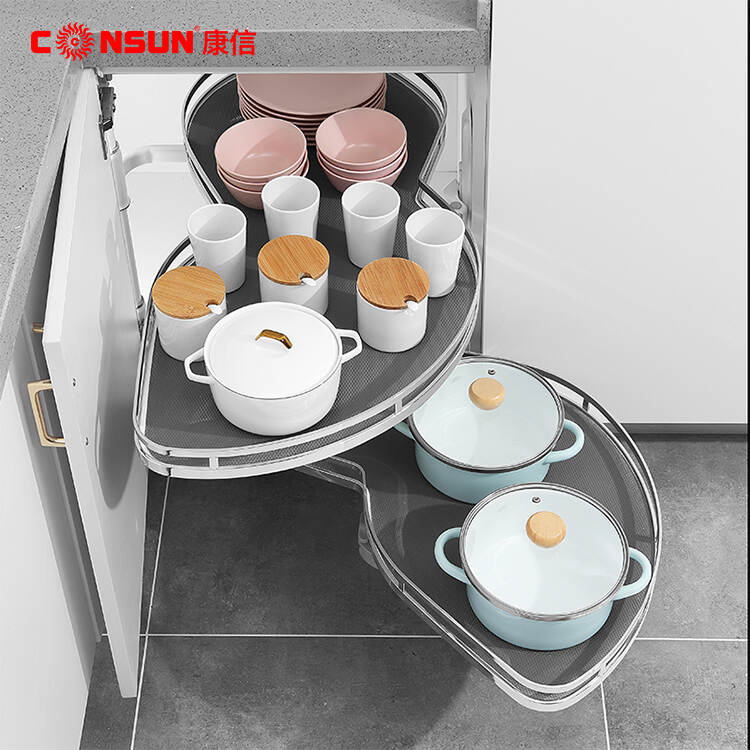 Kitchen Corner Flying Saucer Pull-out Basket