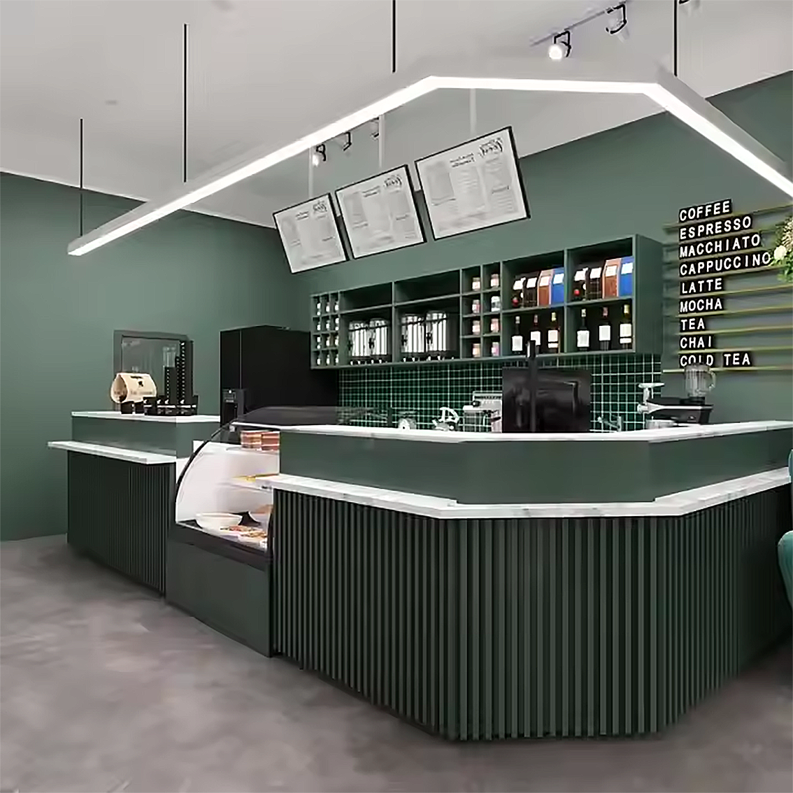 Customized Cafe Shop Restaurant Dining Set