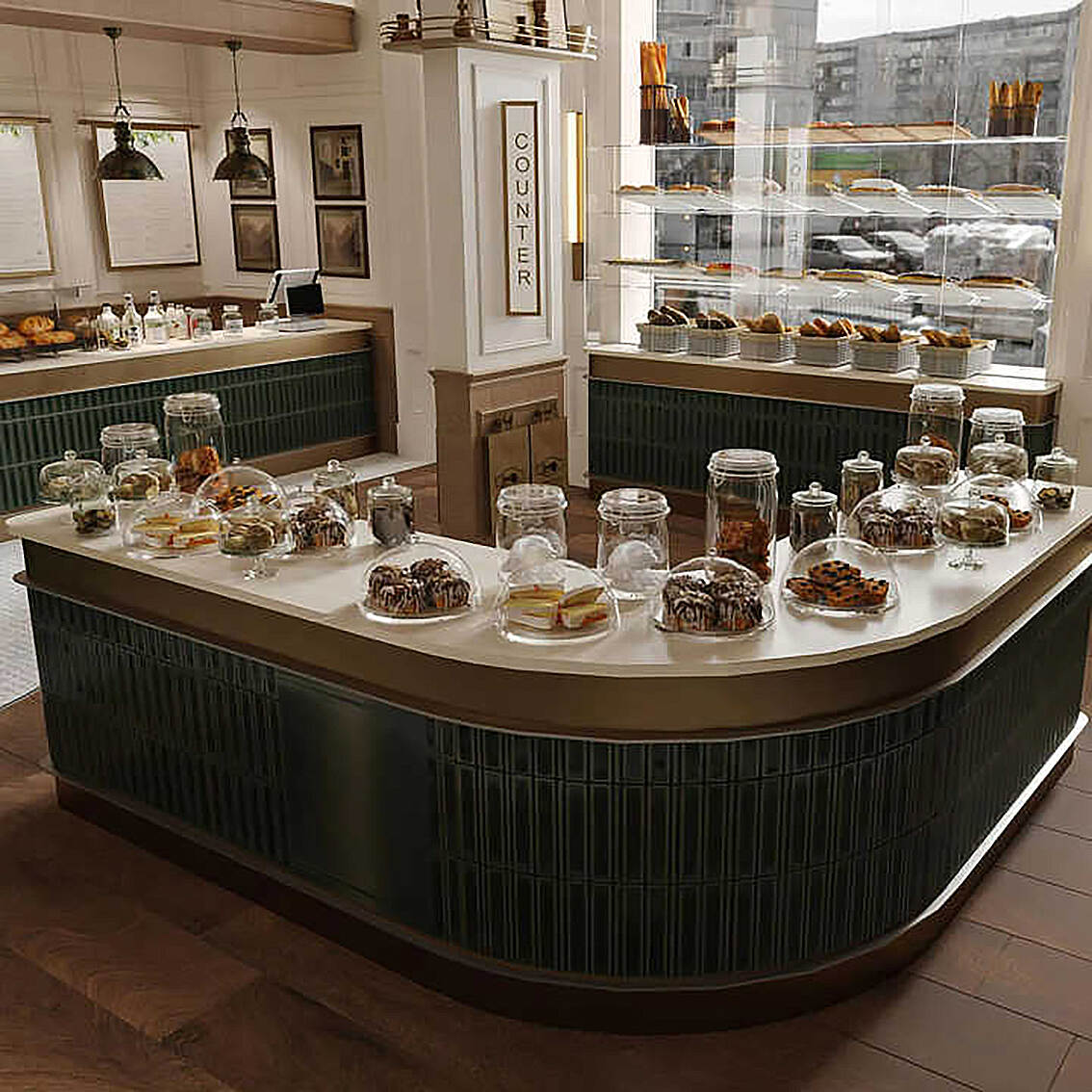 Luxury Cafeteria Designs American Modern