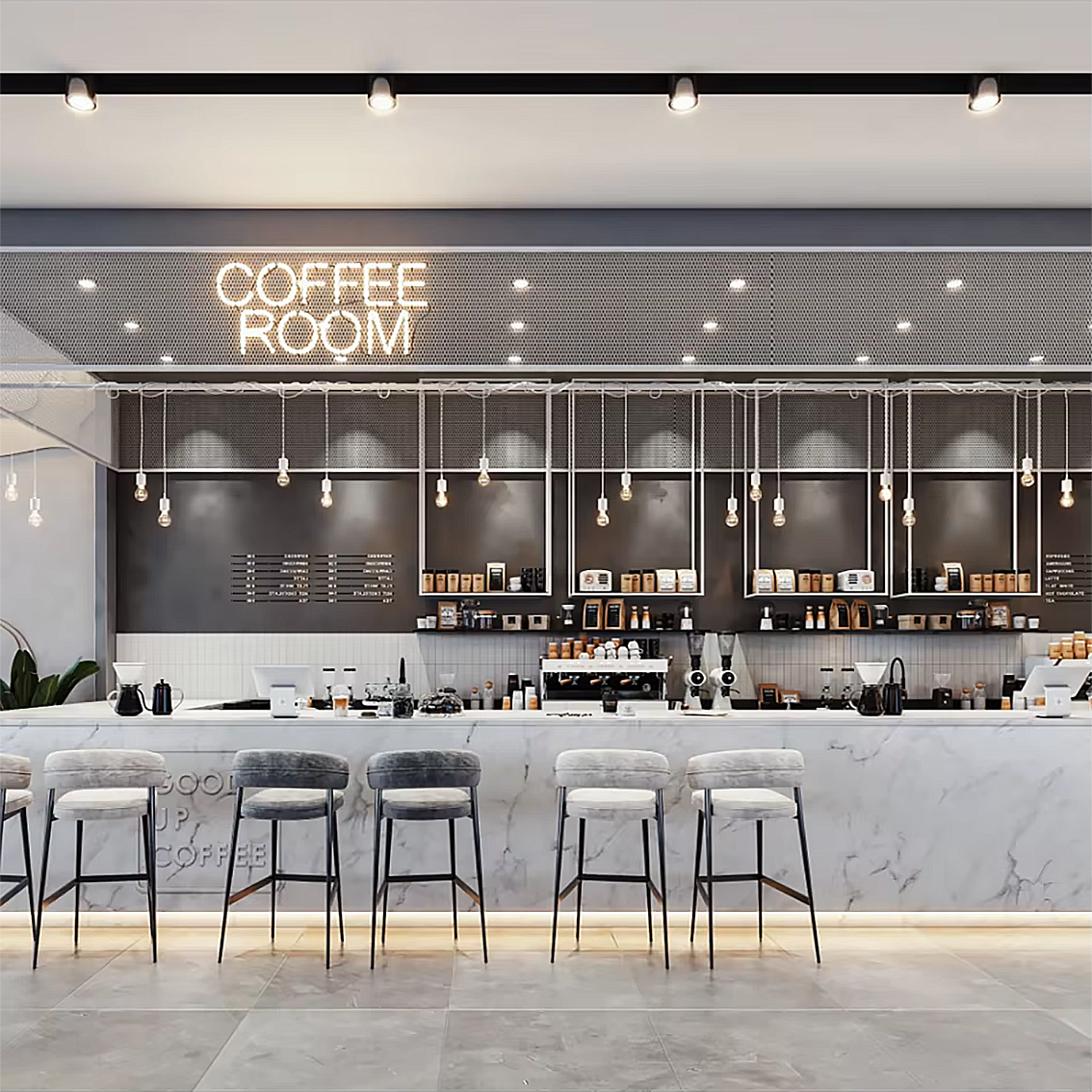 Coffee Shop Display Case