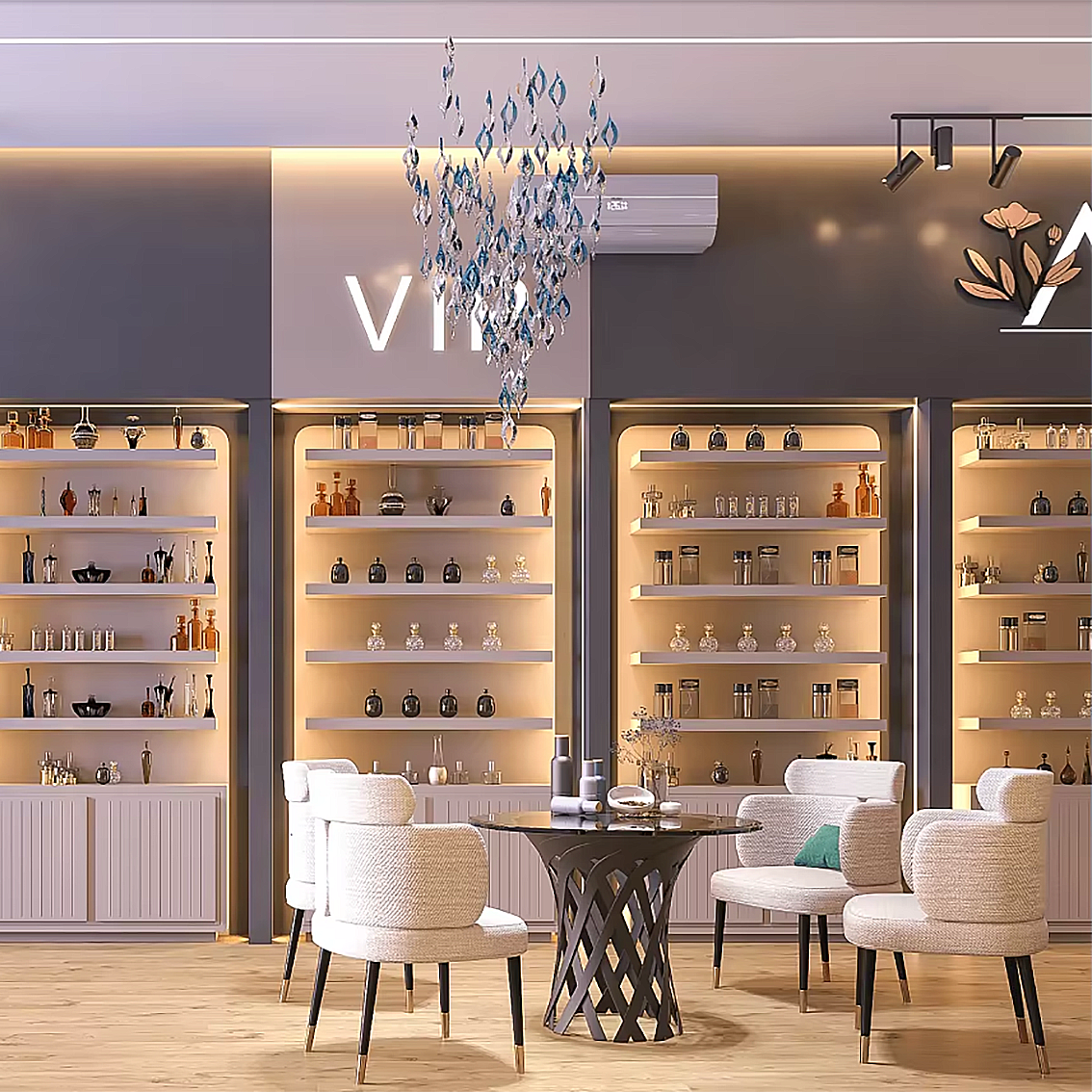 Luxury Perfumery Decoration Design