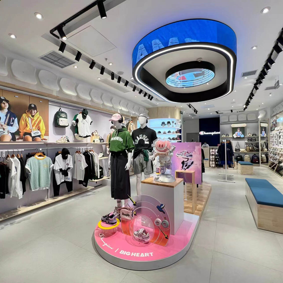 Custom Shoe Store Interior Design