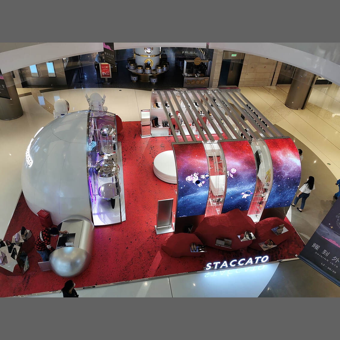 Mall Food Kiosk Design for Sale