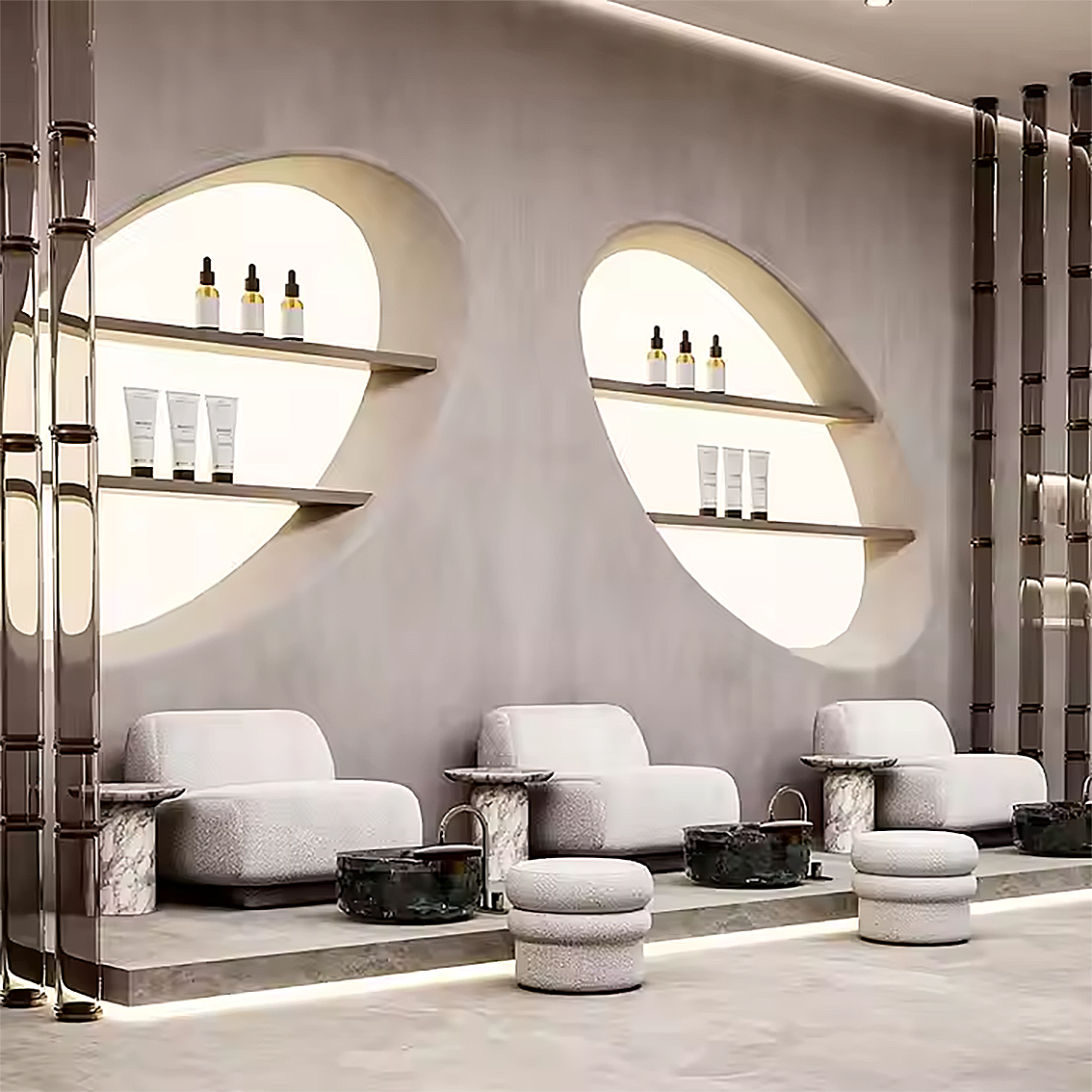 Custom Luxury Hair Salon Furniture