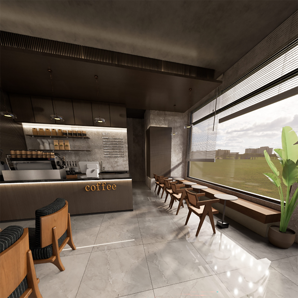 coffee shop cabinet；coffee kiosk；cafe decoration；coffee shop equipment