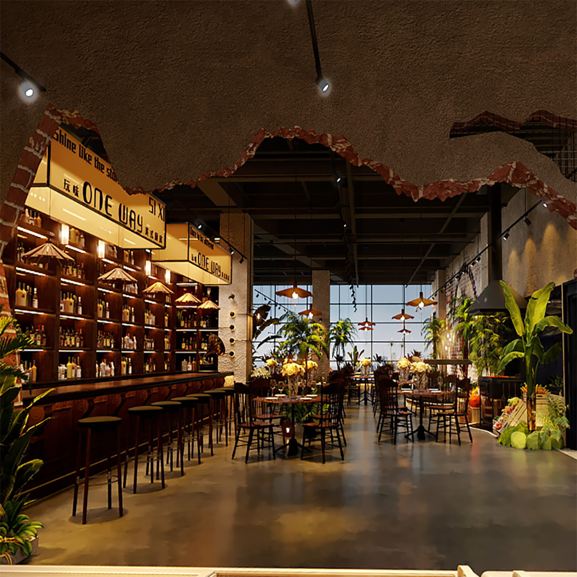 coffee shop cabinet；coffee kiosk；cafe decoration；coffee shop equipment