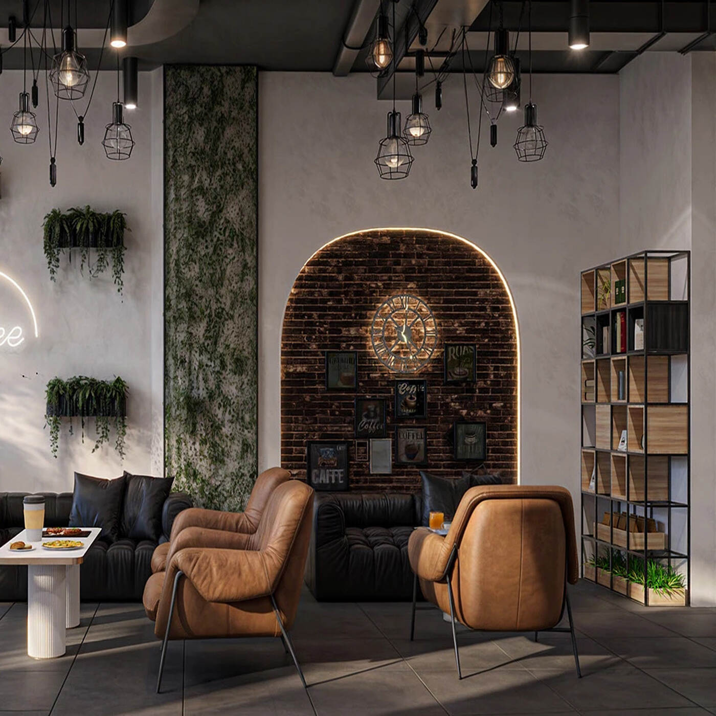 coffee shop cabinet；coffee kiosk；cafe decoration；coffee shop equipment