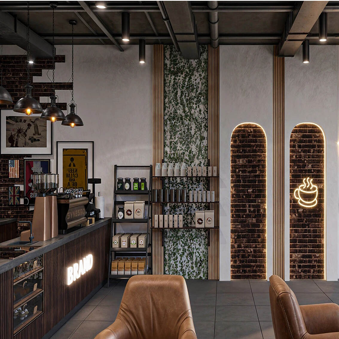 coffee shop cabinet；coffee kiosk；cafe decoration；coffee shop equipment