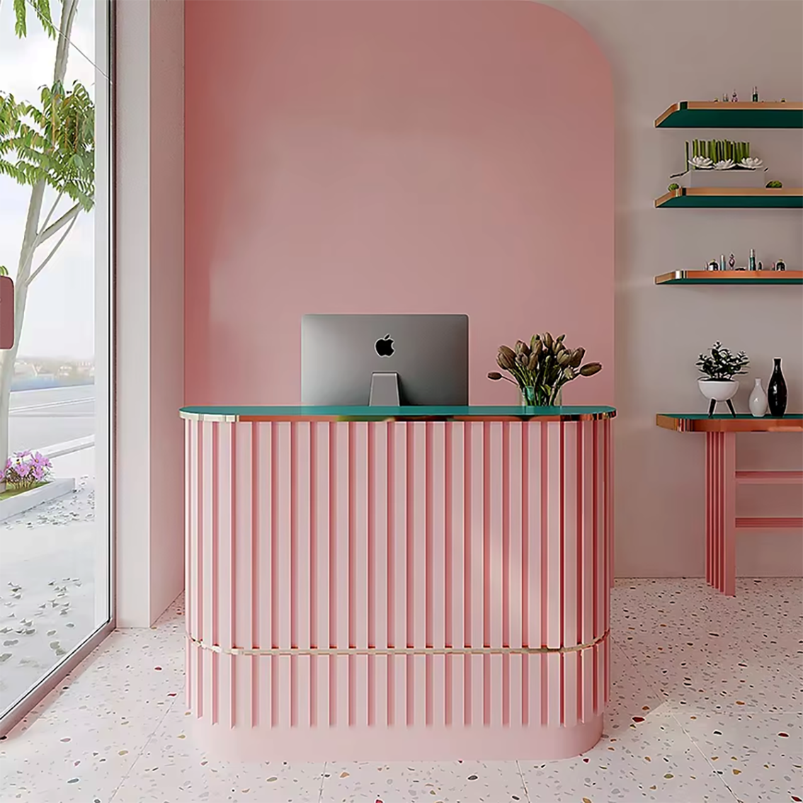 Beauty Salon Interior Design Nail Salon Decoration Ideas