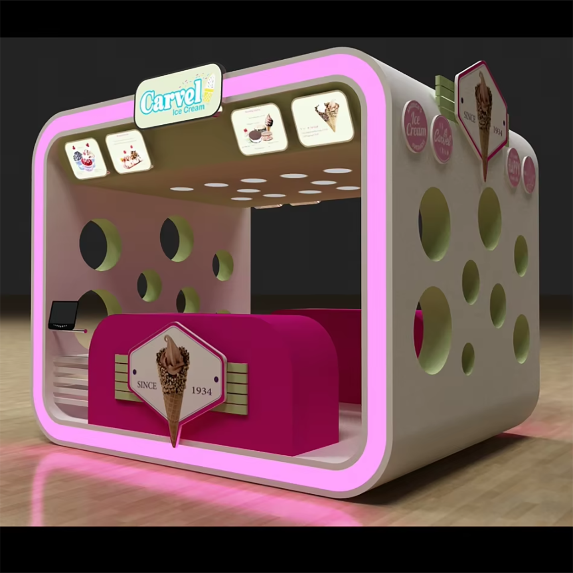 Fashion Dessert Shop Design-2