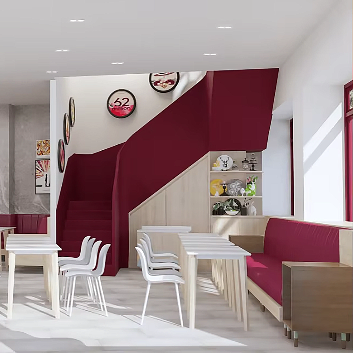 Modern Restaurant Dessert Shop-4