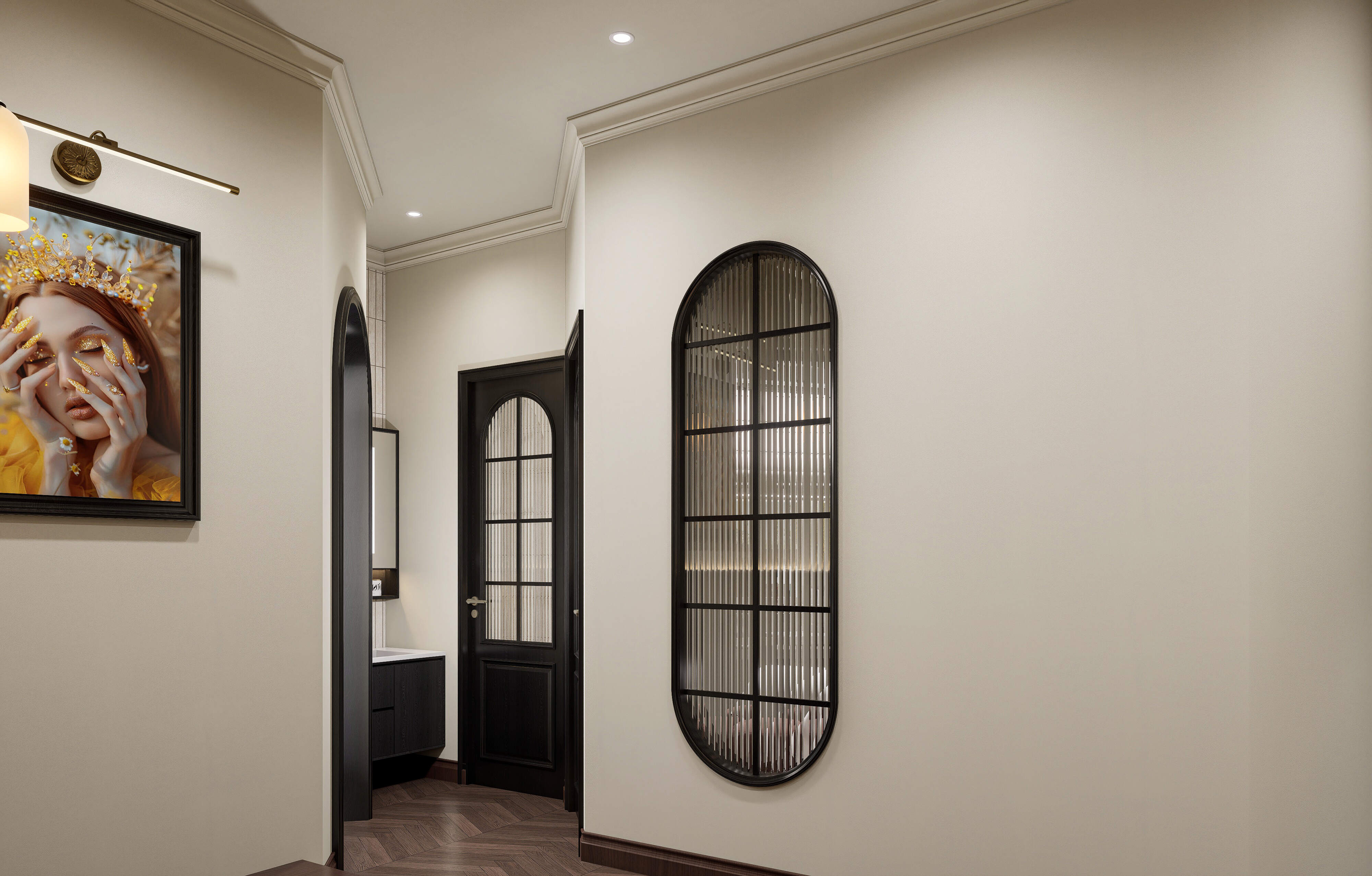 Beauty Salon;Nail Salon;Customized;Interior Decoration