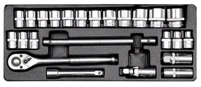 Socket Set 24pcs 1/2"