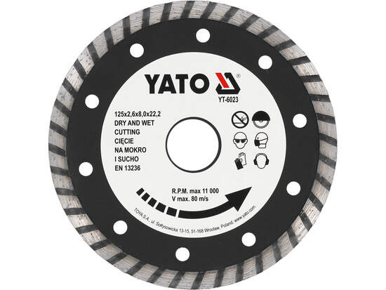 Diamond Blade "Turbo" - 125mm