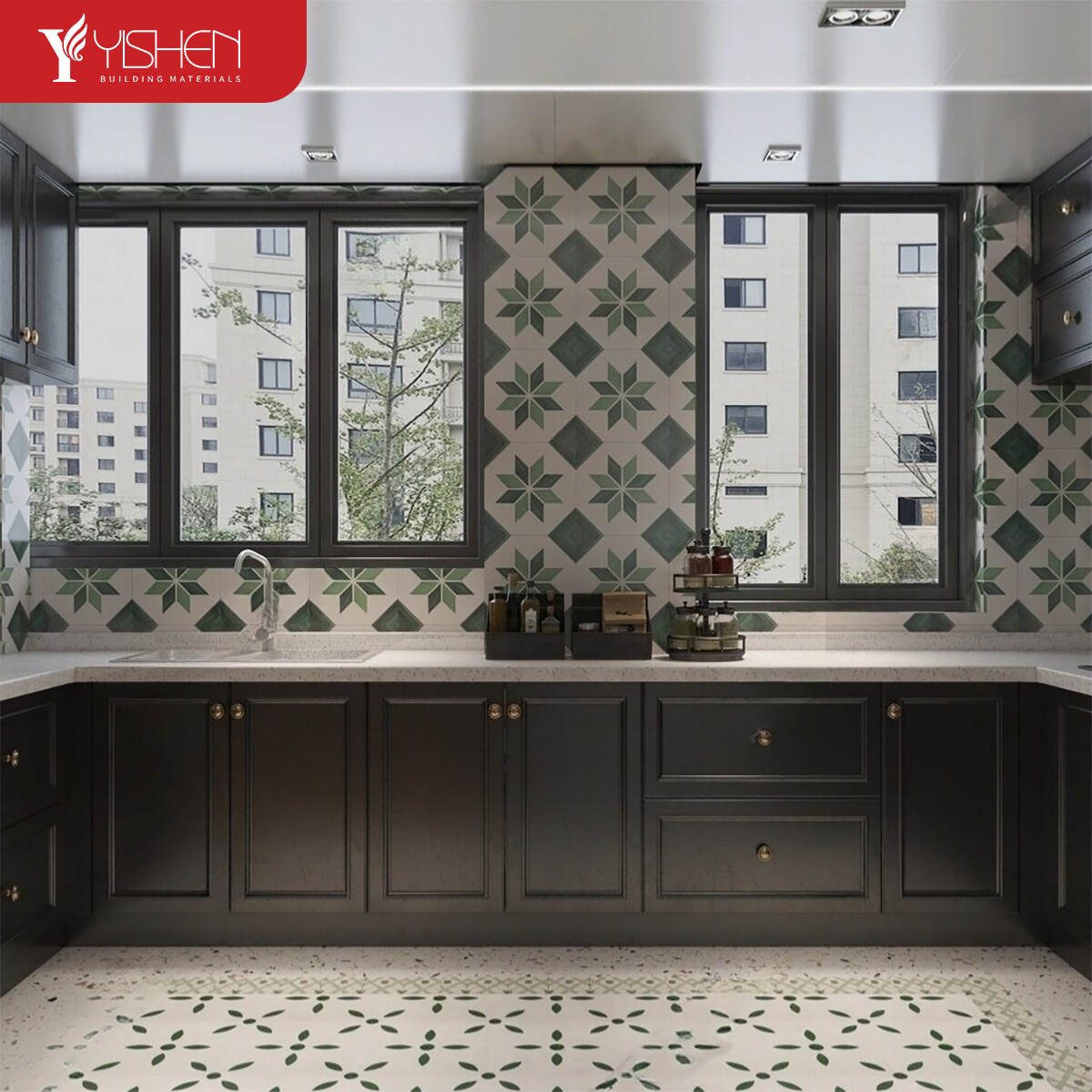 Popular Choice Plywood Kitchen Furniture Cabinet Set