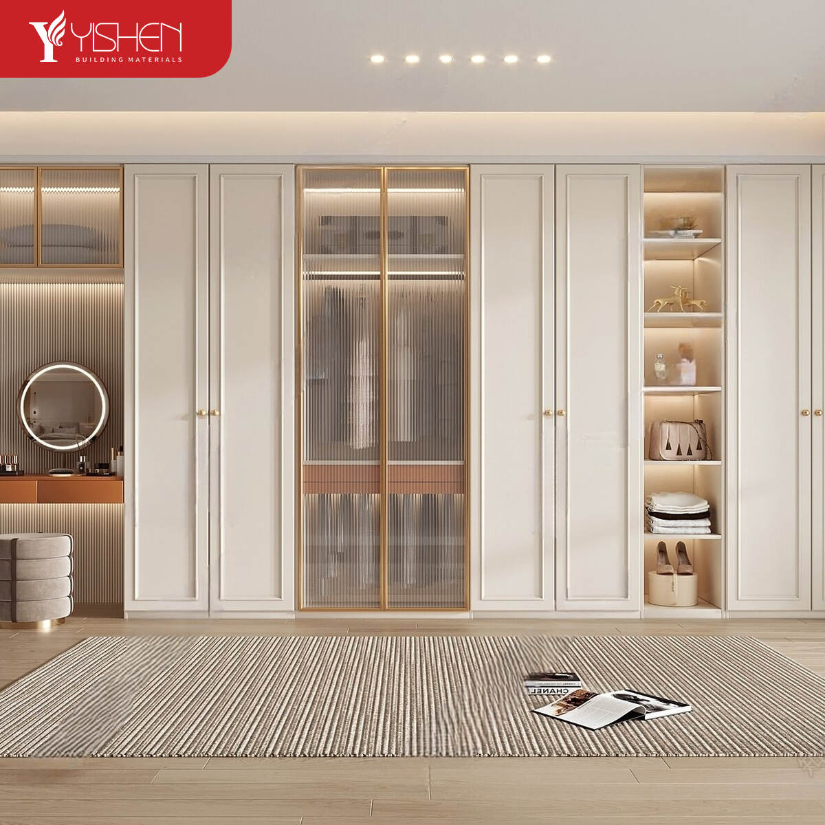 Whole-House Custom Bedroom Furniture Wardrobe set