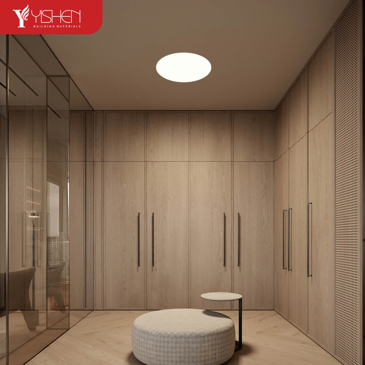 Light Luxury Custom Home Bedroom Furniture Wardrobe