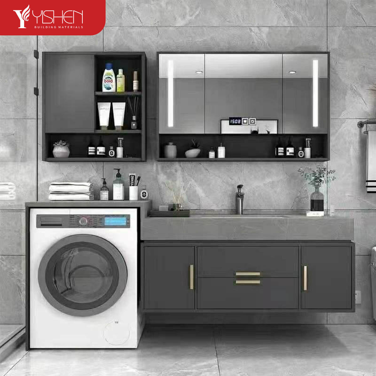 Space-Saving Durable Stylish Balcony Cabinet
