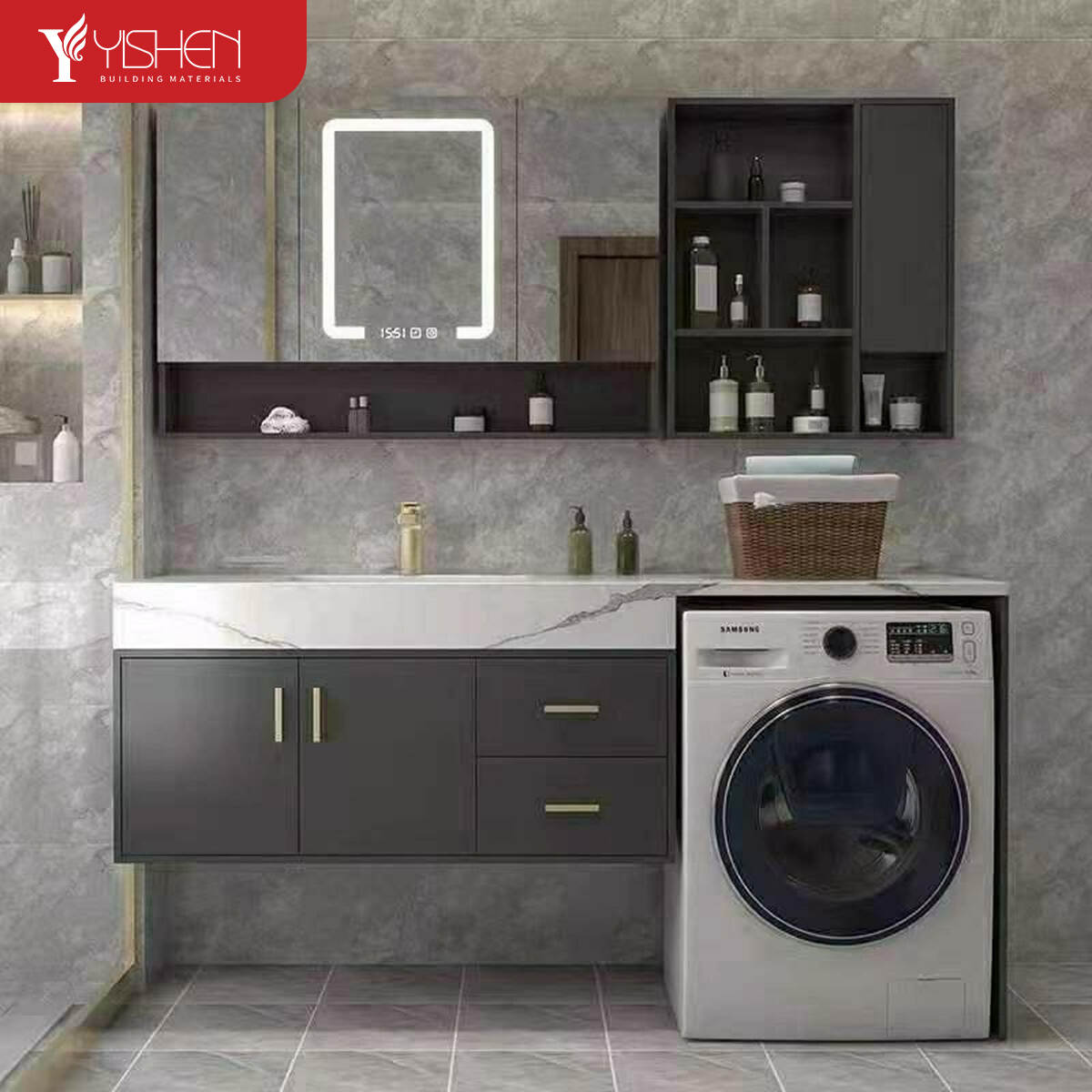Minimalist Balcony Cabinet with Storage Smart Solution for Homes