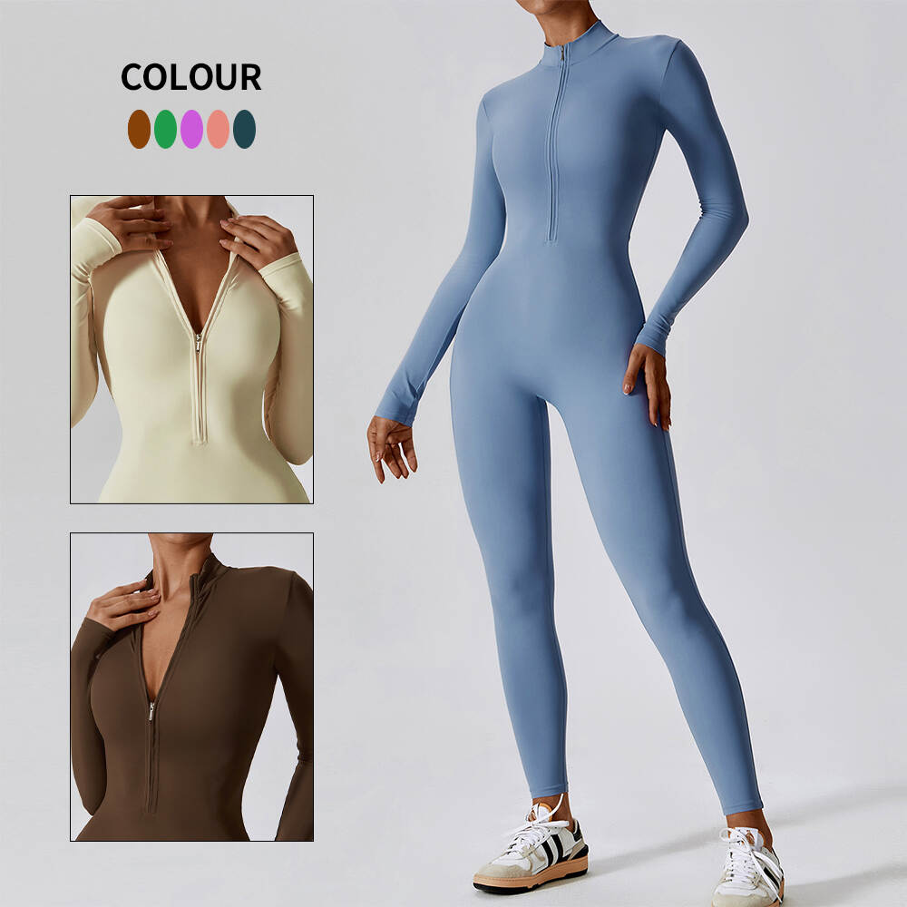 Women Jumpsuit Yoga Activewear Gym Bodysuit Custom Logo