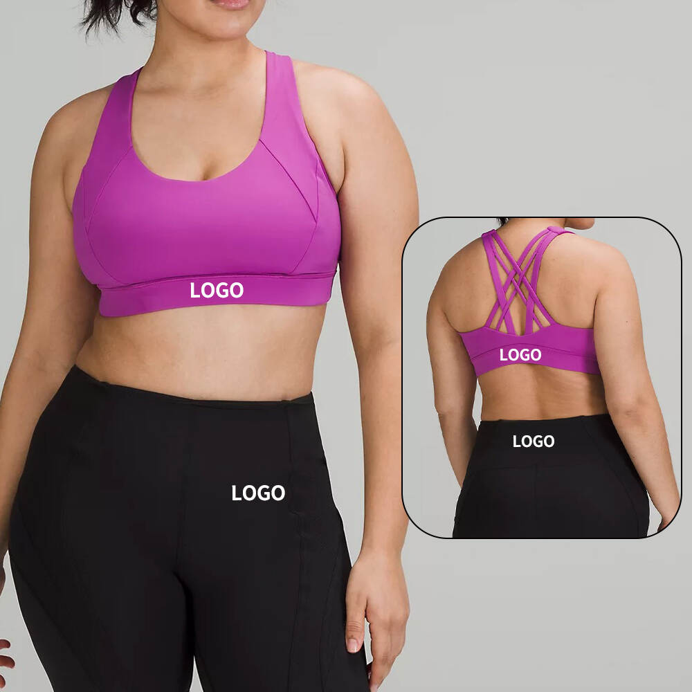 Women Soild Crew Neck Yoga Bra High Support and Shorts Sets Wear Activewear Custom Logo