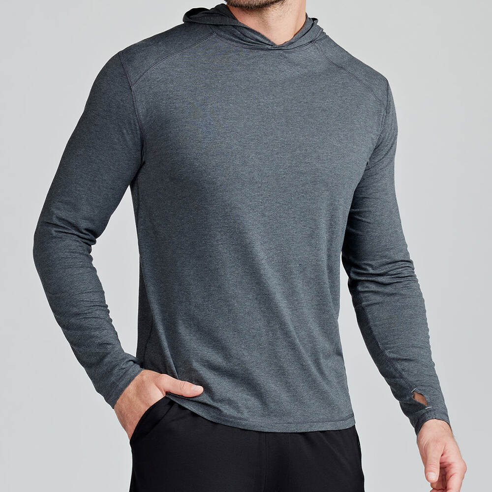 Men's Seamless Long Sleeve Breathable T-shirt Custom Logo