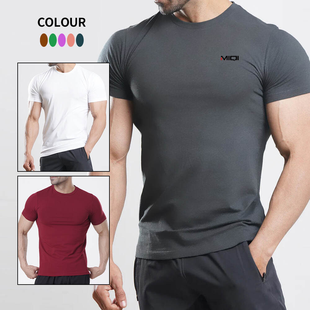 Men's Compression T-Shirt Sportswear Quick Dry Custom Logo