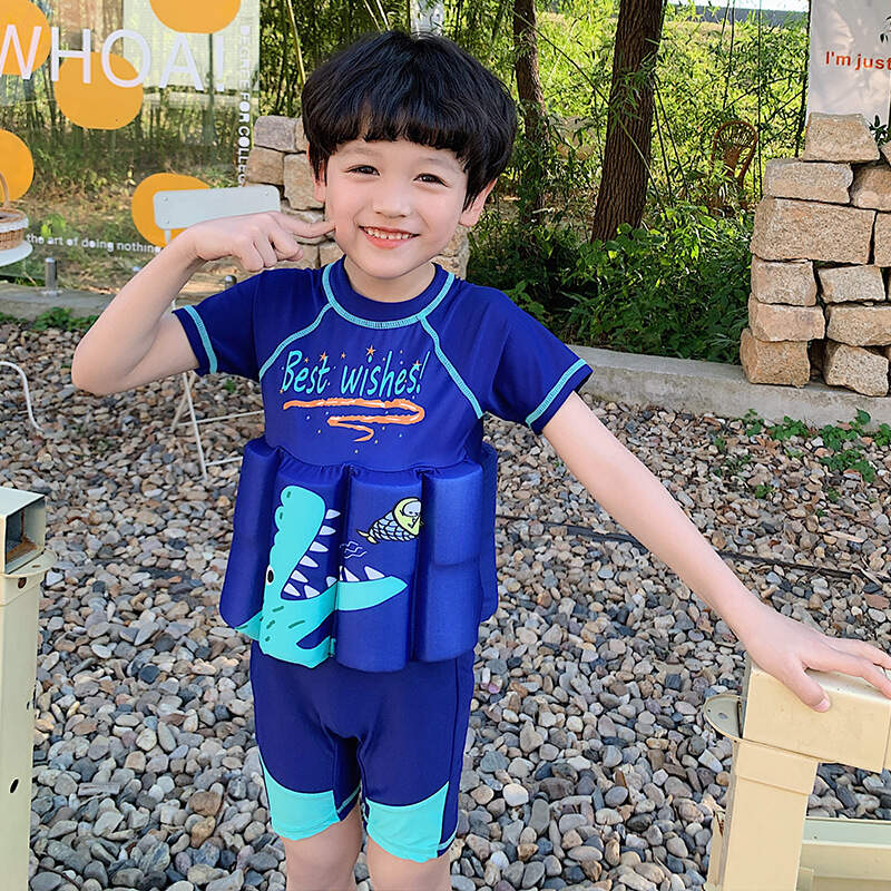 Baby Swimsuit Buoyancy Aid Vest Safety Boys Girls Drifting Surfing Vest Floating Life Jacket For Children For Kids Swim Ring