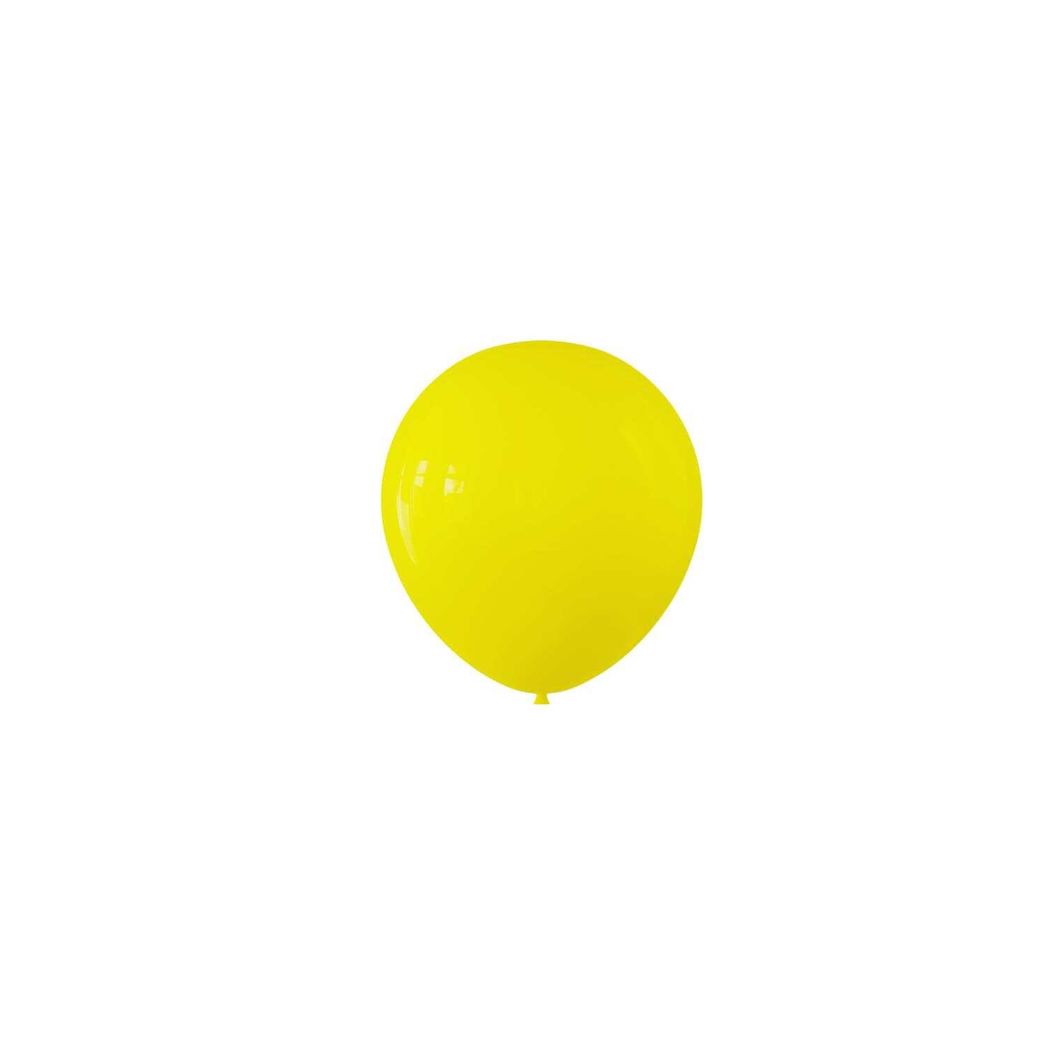 5” Latex Balloon —Standard Yellow
