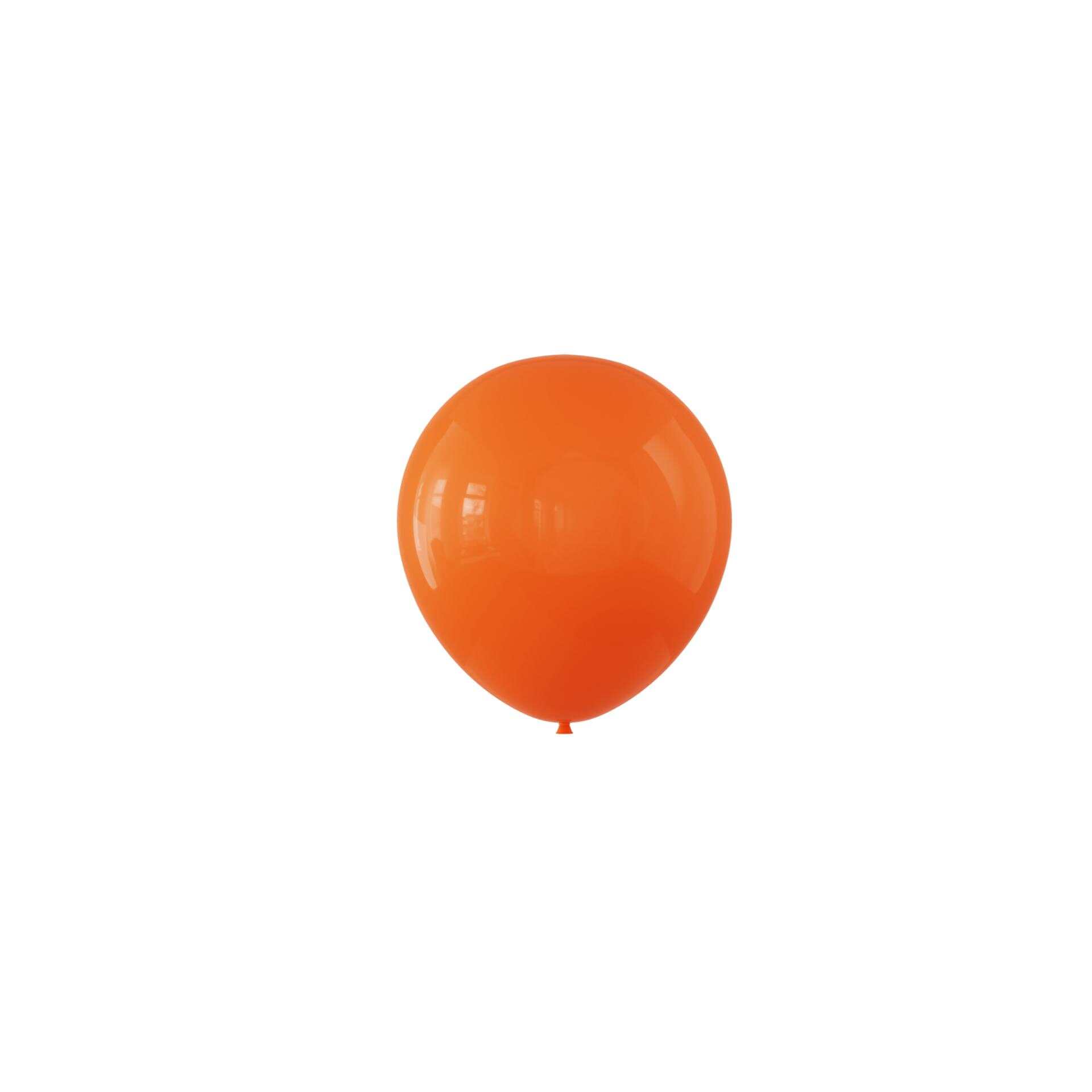 5” Latex Balloon —Standard Orange