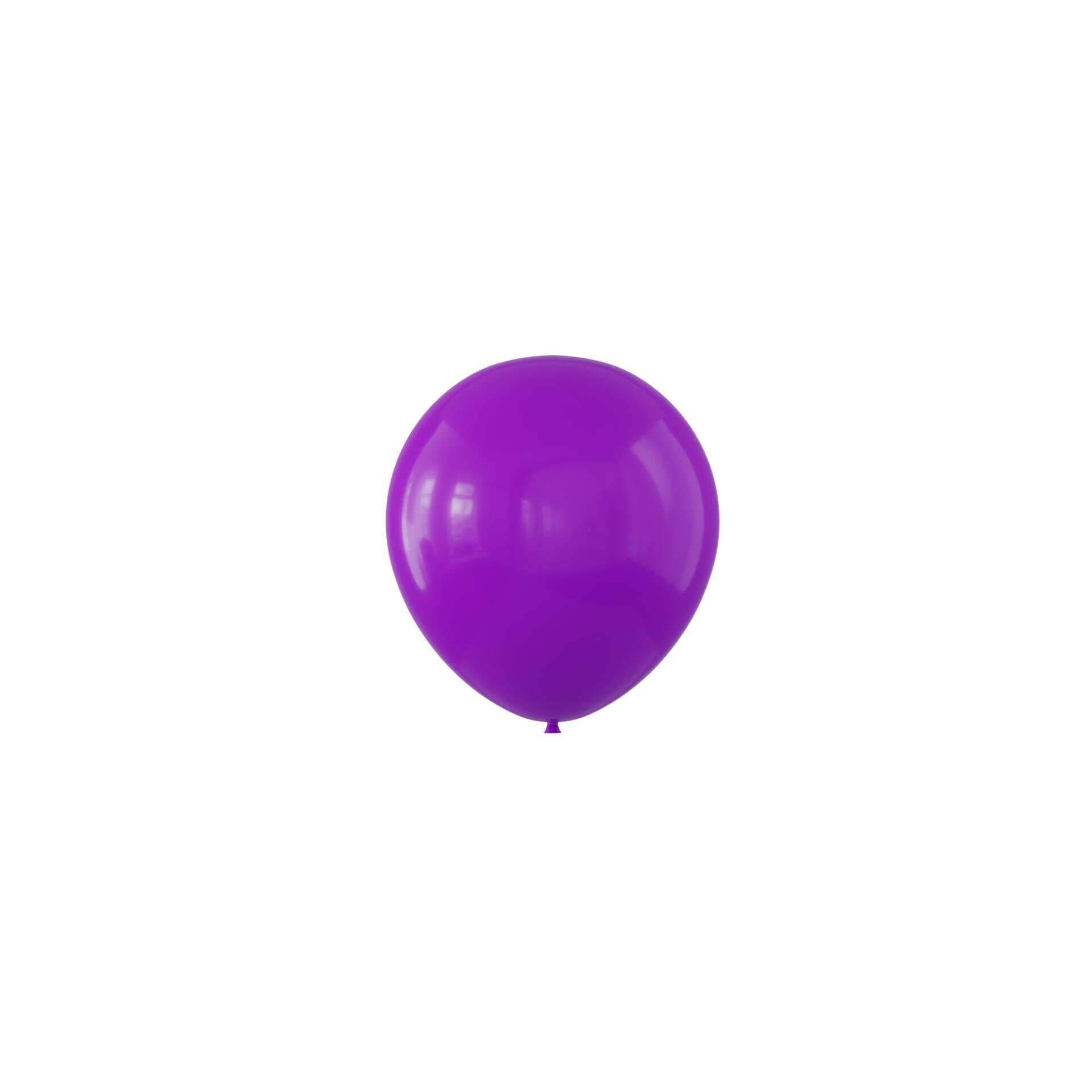 5” Latex Balloon —Standard Purple