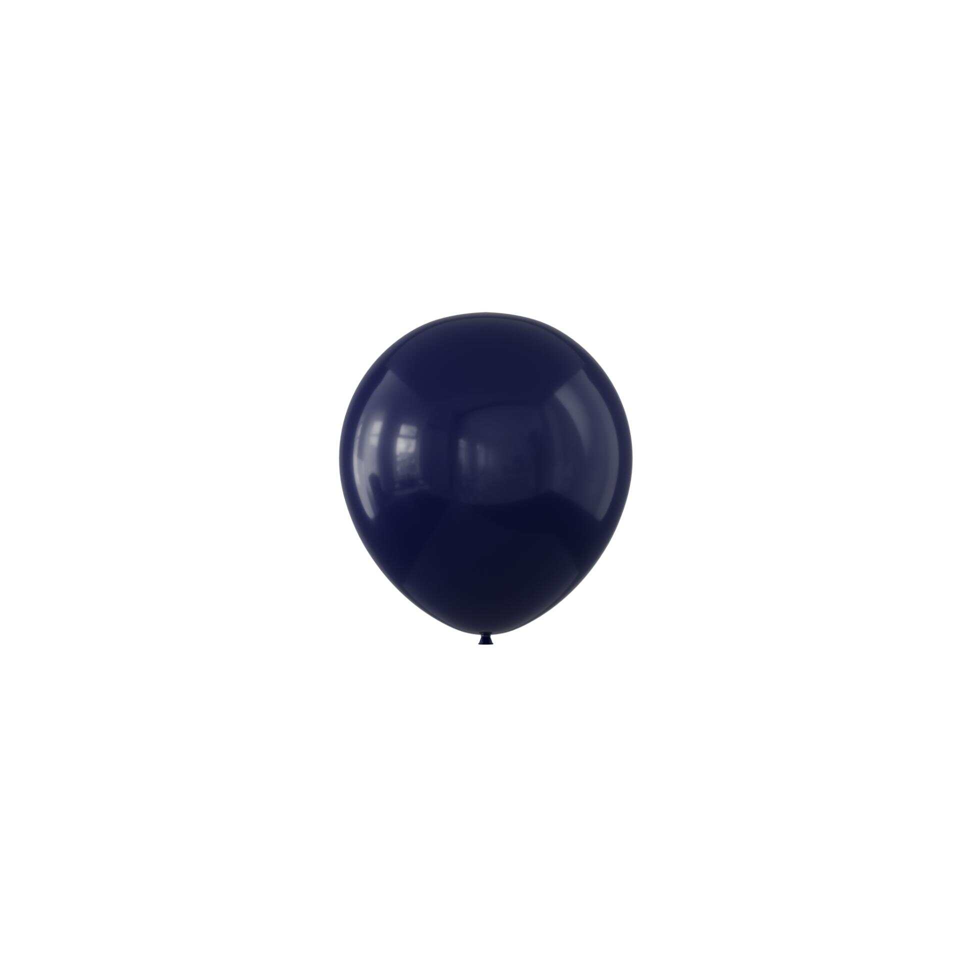 5” Latex Balloon —Retro Night Blue
