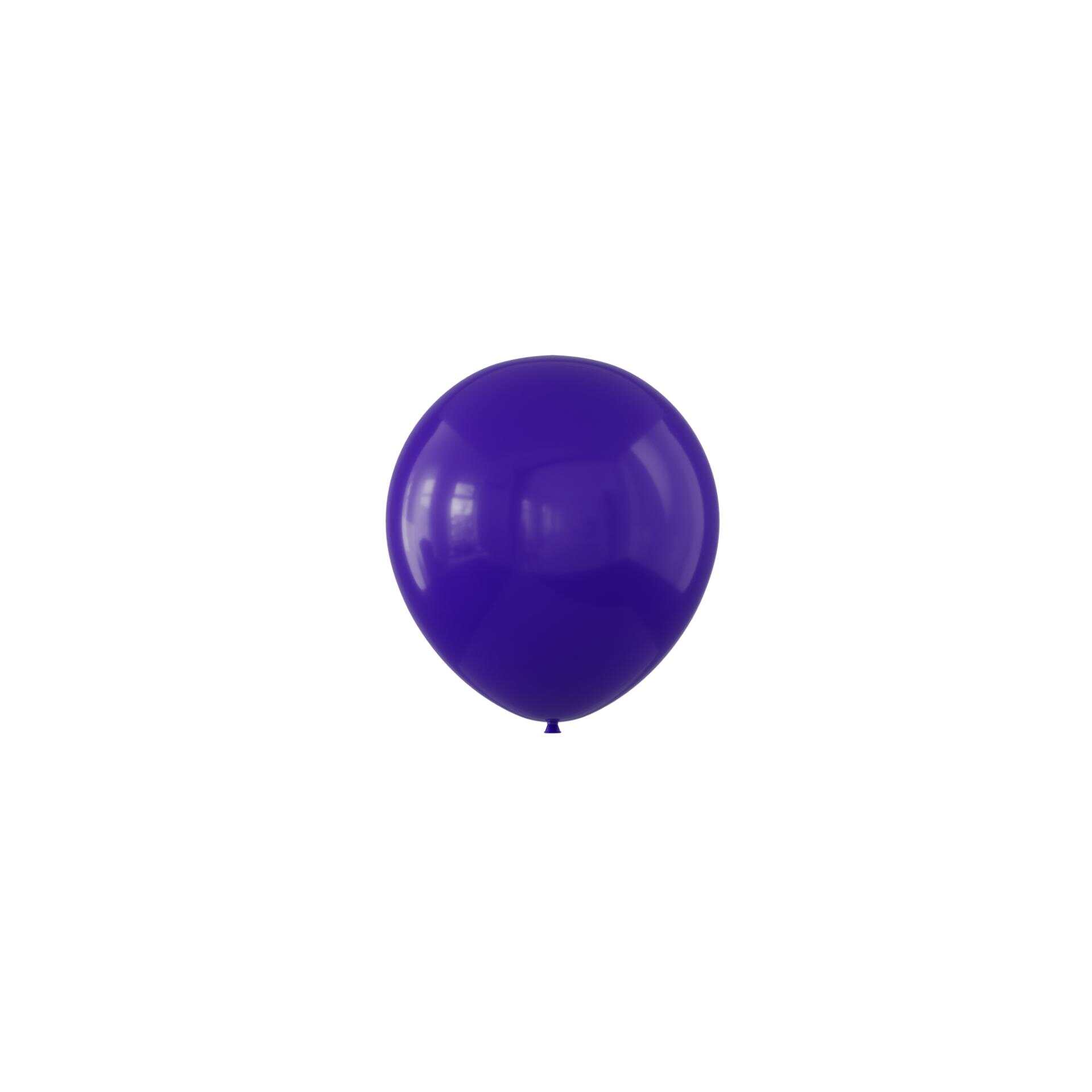 5” Latex Balloon —Retro Dark Blue