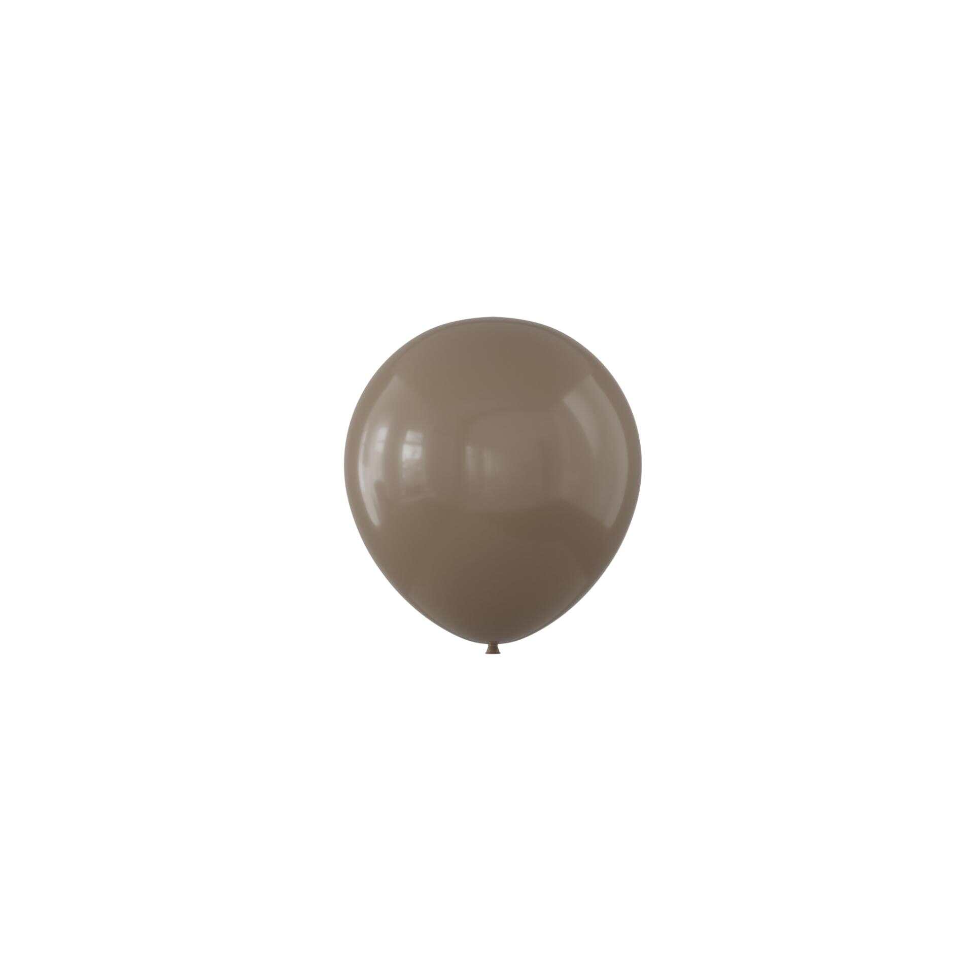 5” Latex Balloon —Retro Grey