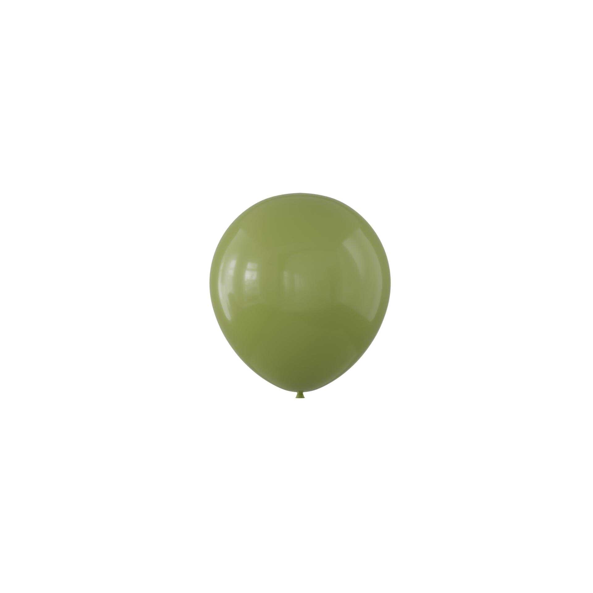 5” Latax Balloon —Retro Leaf Green