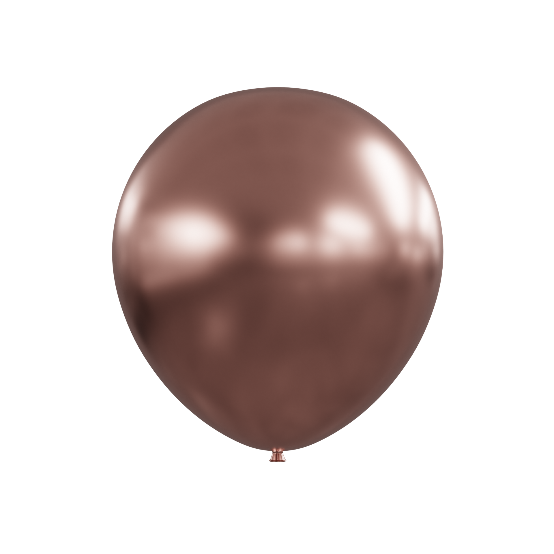 5” Latax Balloon —Chrome Retro Rose Gold