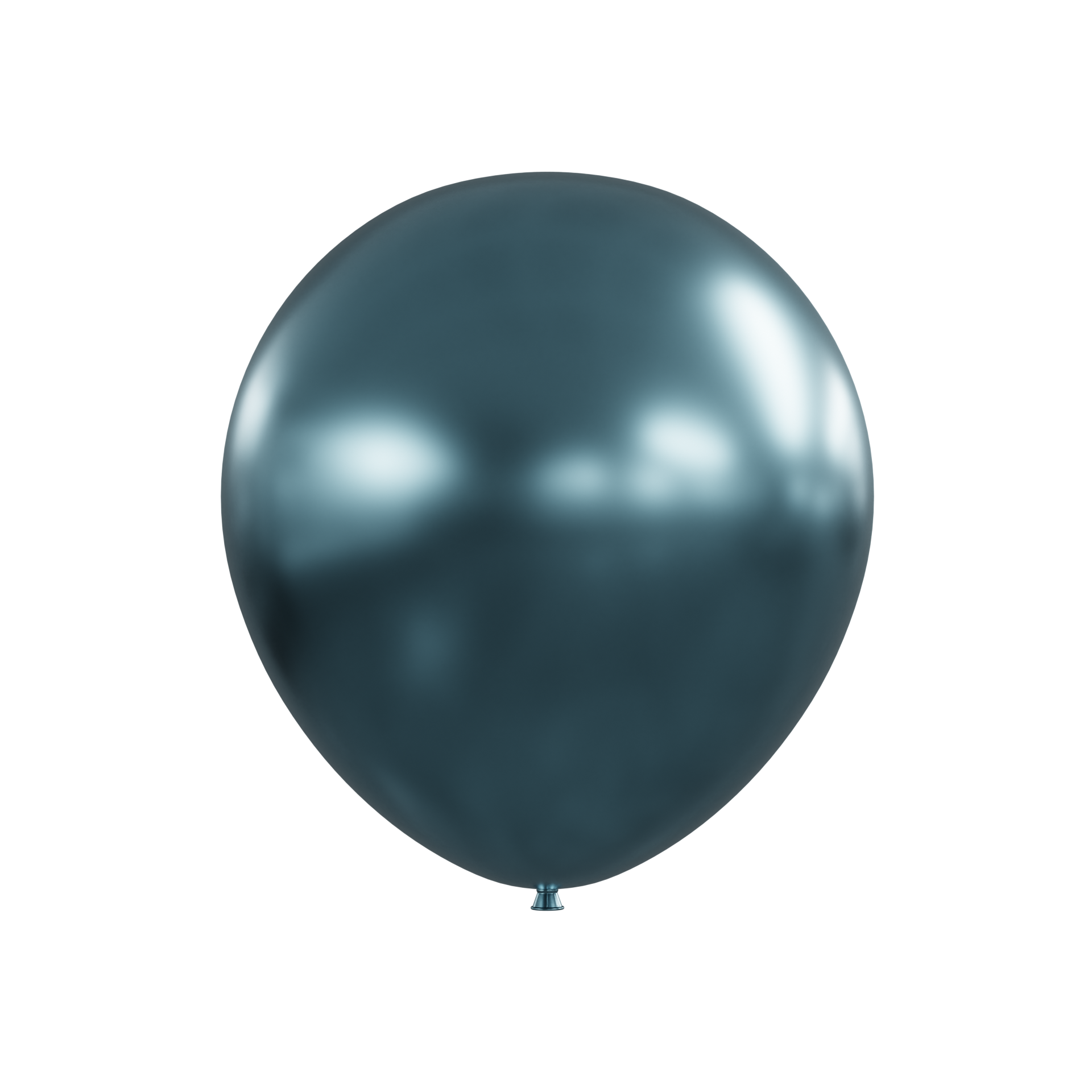 5” Latax Balloon —Chrome Blue