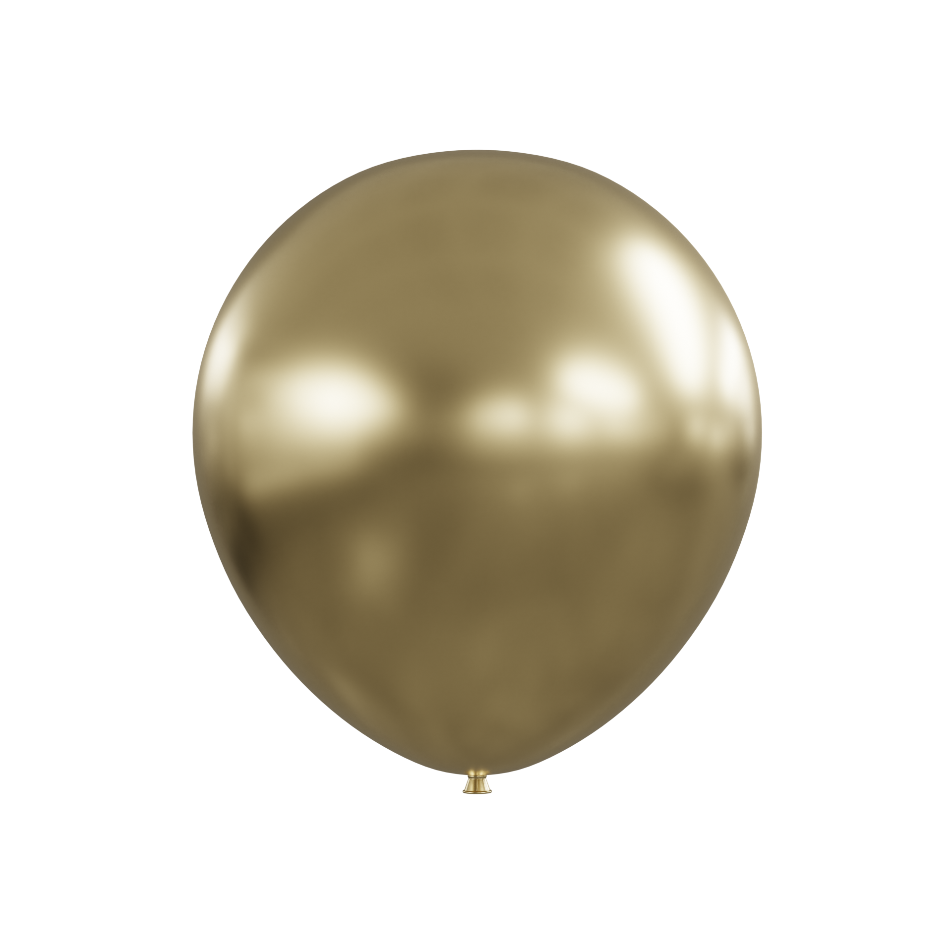 5” Latax Balloon —Chrome Quicksand Gold