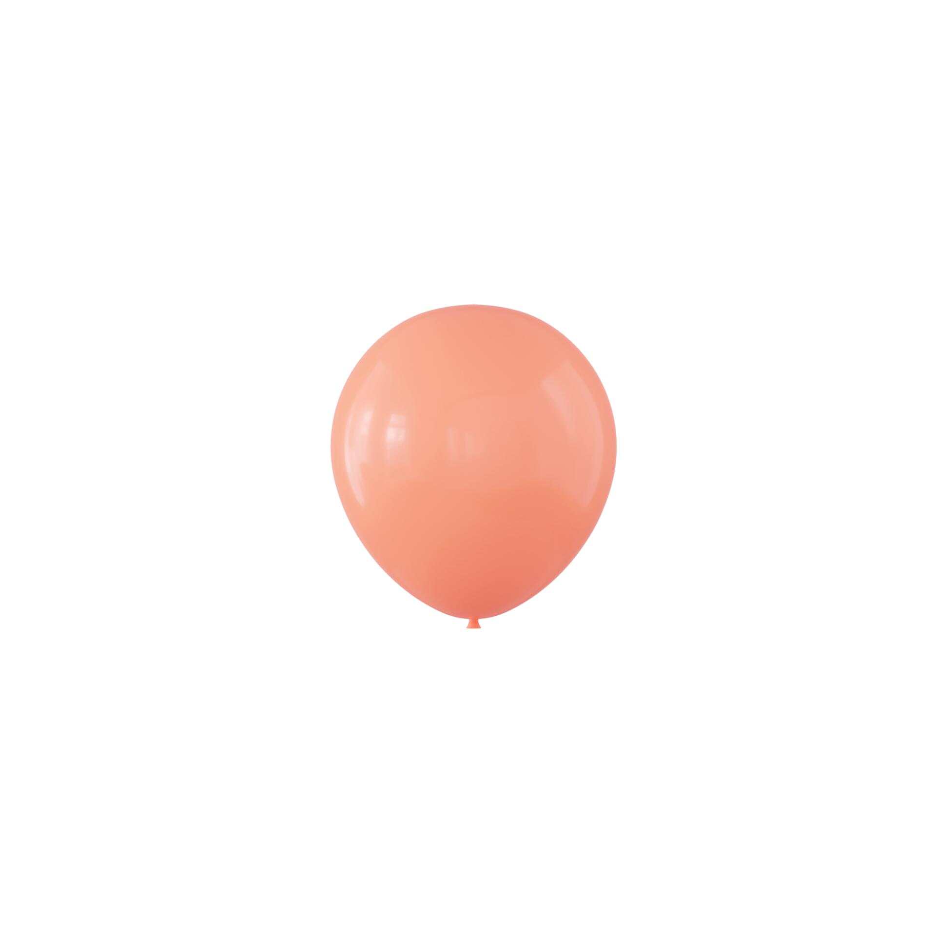 5” Latex Balloon —Macaron Orange