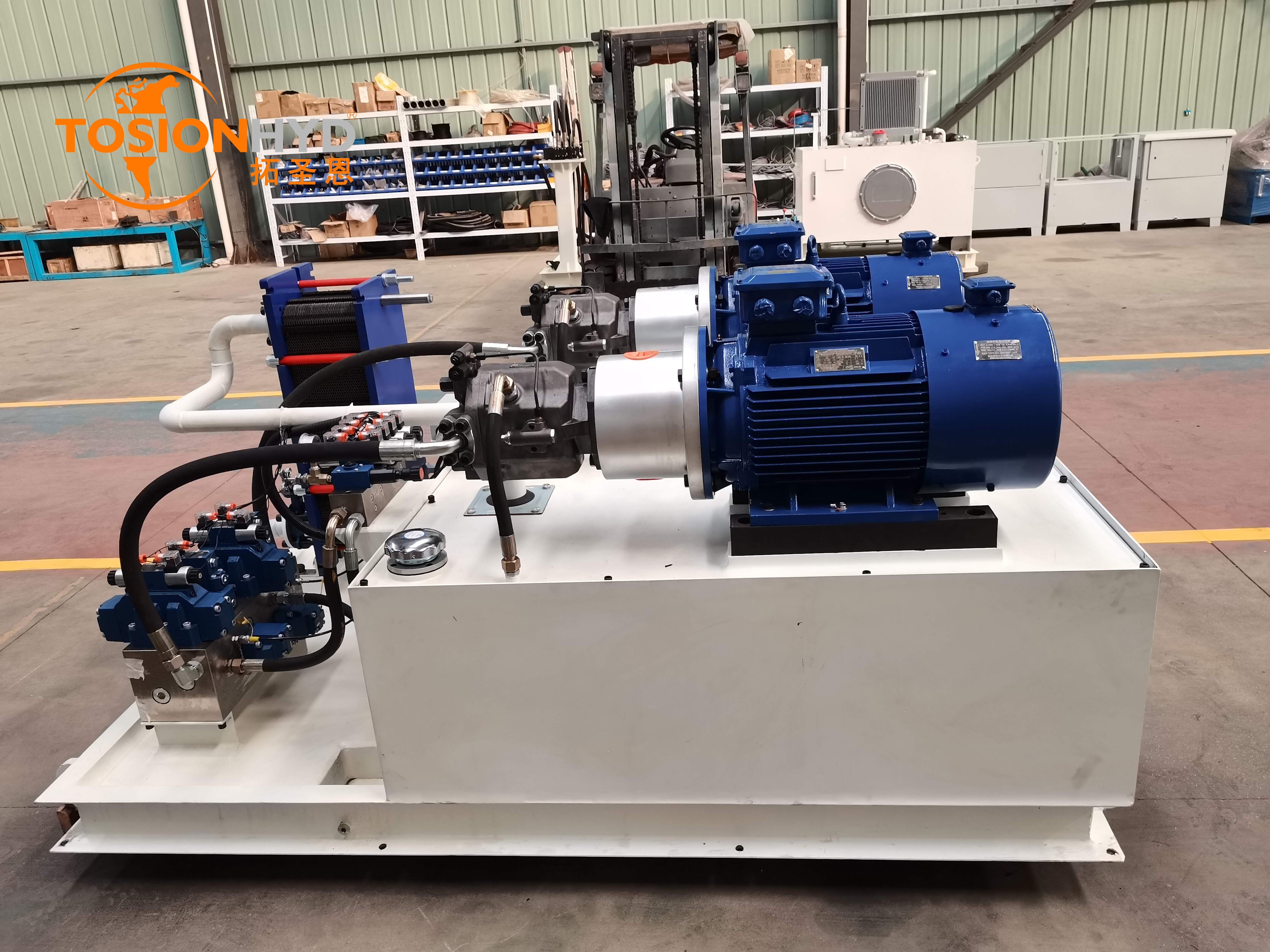 CUSTOMIZED SHIP HYDRAULIC STATION FOR DECKBOARD MACHINE DIESEL ENGINE