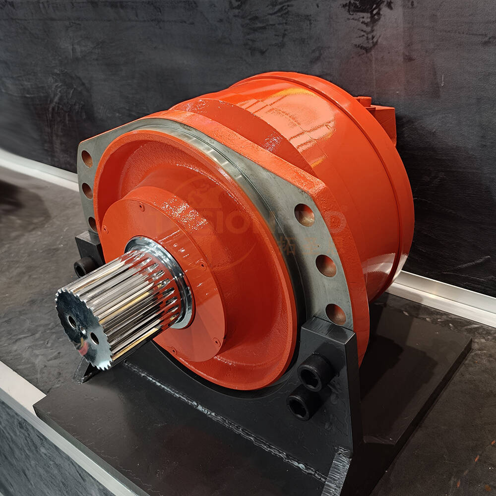 Poclain Mke Compact Direct Drive Motor | Hydraulic Motor Distributor ...