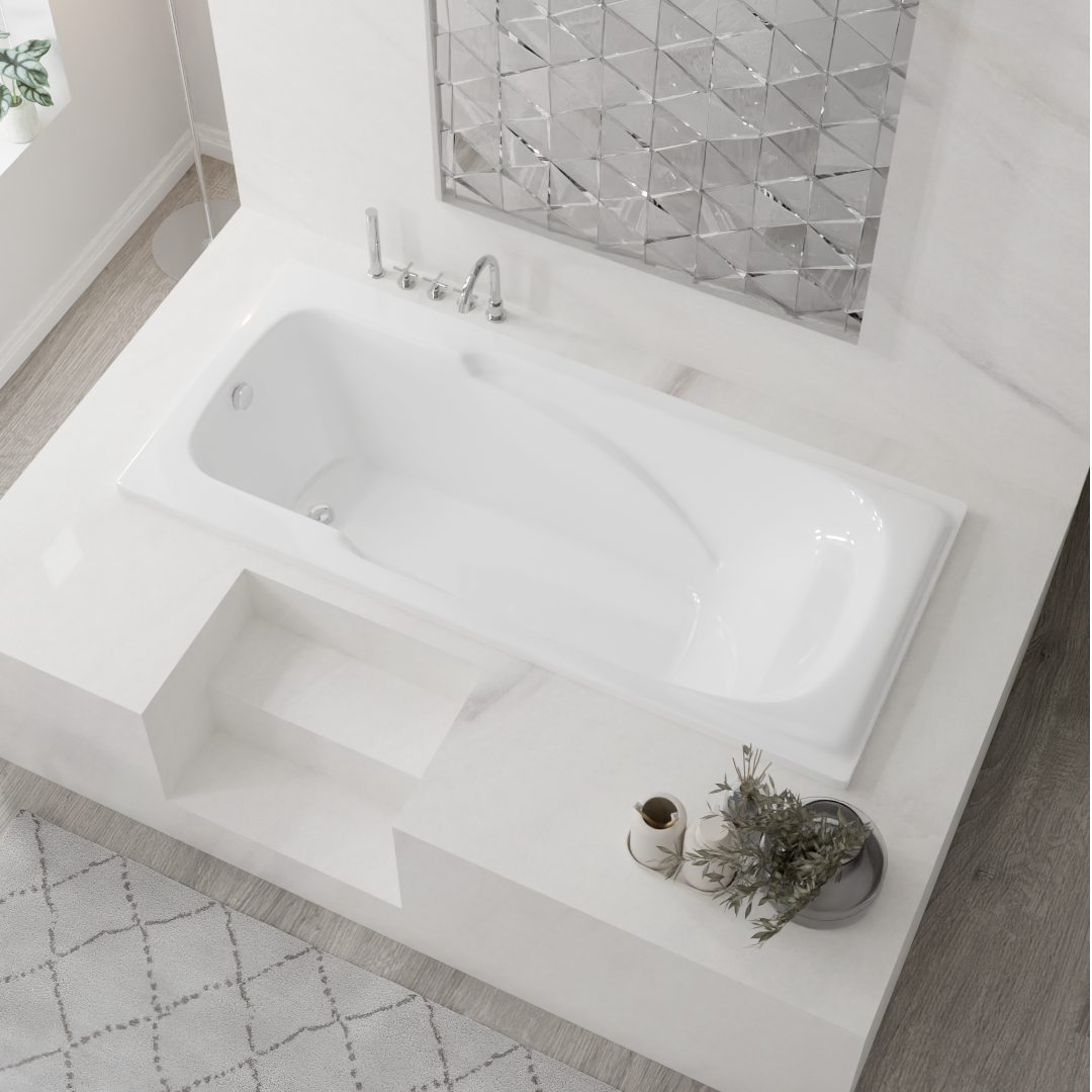 Acrylic Built-In affordable Heat - preservation high - quality bathtub Model 1770Q